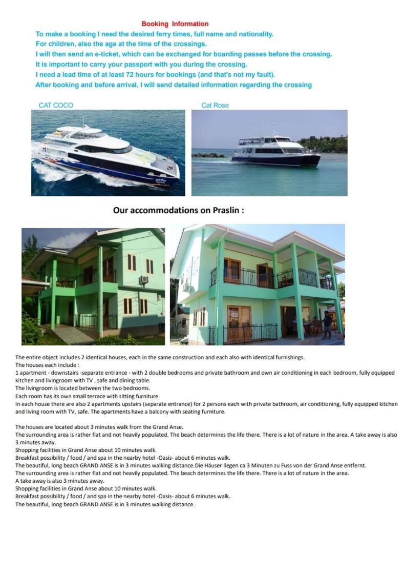 La Batie Selfcatering Apartment Beau Vallon  Extérieur photo